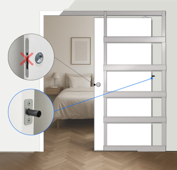 Pocket door ponnahdussalpa PDPS-75 - Image 2